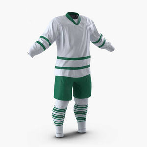 Uniforme de Hockey sobre Hielo Personalizado de Alta Calidad, Secado Rápido, 180g, Poliéster, Logotipo Frontal, Entrenamiento, Servicios OEM/ODM, Ropa de Equipo Unisex - Product Image 6