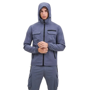 Conjunto de Chaqueta Cortavientos para Hombre, Nueva Moda para Invierno, Personalización Completa, Venta al por Mayor, Conjunto de Chaqueta Cortavientos Más Vendido, Poliéster y Elastano - Product Image 2