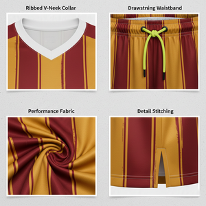 Conjunto de Uniforme de Fútbol de Secado Rápido y Transpirable, 100% Poliéster, Logotipo Personalizado, Nombre del Equipo Personalizado, Ropa Deportiva Unisex para Adultos al por Mayor - Product Image 5