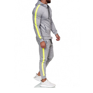 Survêtements unisexes respirants à capuche, en polyester/coton, taille américaine, impression personnalisée, vente en gros directe usine - Product Image 3
