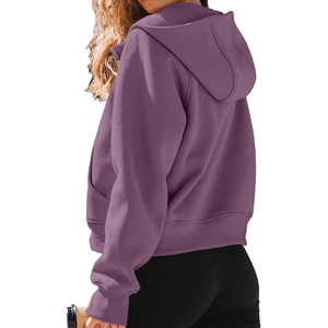 Wholesale Mens Womens Zipper Hoodies Premium Cotton Blend Full Zip Hooded <b>Jackets</b> Custom Logo Apparel Factory Manufacturer Mens - Product Image 6