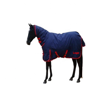Manta de Invierno Profesional para Caballos, Impermeable, Transpirable, Ligera, con 4 Correas para las Patas, de Tela Ripstop - Product Image 1