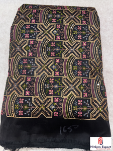 Tissu Jacquard Brodé en Dentelle de Polyester de Haute Qualité, Enduit PA, Poids Moyen, pour Confection de Robes, Vêtements, Artisanat, Personnalisation OEM ODM - Product Image 4