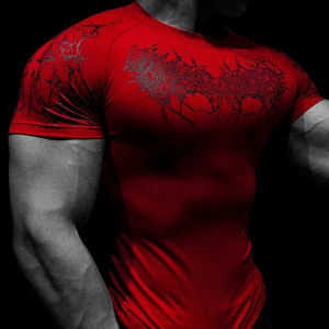 Camiseta de Compresión MMA para Hombre con Logotipo Personalizado, Elástica en 4 Direcciones, UPF50+, Transpirable, 100% Poliéster, para Entrenamiento en Gimnasio, Venta al Por Mayor - Product Image 6