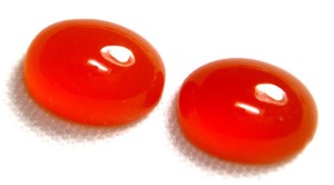 100% cornaline naturelle forme ovale Cabochon pierres précieuses calibrées pierres précieuses fabrication de bijoux anneaux pendentif pierre de naissance bijoux en vrac OEM - Product Image 3