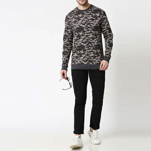 Sweat-shirts pour hommes en coton 100% lourd, coupe ajustée, style streetwear tendance pour l'hiver, logo personnalisable - Product Image 5