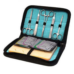 Kit de formation personnalisé pour la pratique manuelle des sutures chirurgicales pour étudiants en médecine, coussin de pratique réaliste pour la suture cutanée, léger - Product Image 3