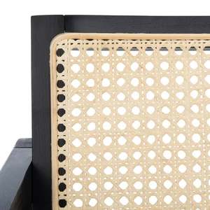 Silla Mecedora de Madera de Teca Sólida OEM Personalizada con Ratán Natural, Proveedor Mayorista Directo de Fábrica para Importadores Globales - Product Image 5