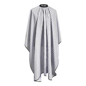 ผ้าคลุมตัดผมสำหรับร้านเสริมสวยและร้านตัดผม Tactus Industries รุ่น Professional Eco-Friendly ผลิตจากโพลีเอสเตอร์ สีดำและสีขาว - Product Image 1