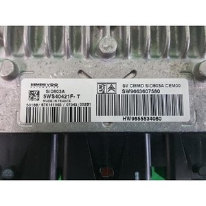307 ECU et modules informatiques d'occasion 9663607580 - Product Image 4