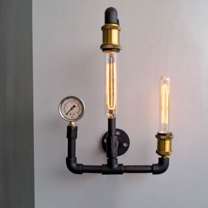 Lámpara de pared moderna nórdica de doble globo de cristal, minimalista, LED, de lujo, para dormitorio, mesita de noche, sala de estar, pasillo, escaleras - Product Image 3