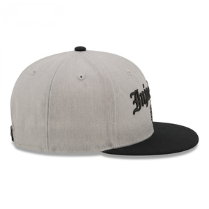 Gorras Snapback Personalizadas Premium con Logotipo Bordado en 3D, Visera Plana, Corona Gris, Visera Negra, 6 Paneles, Gorras Deportivas Hip Hop para Hombres Adultos - Product Image 4