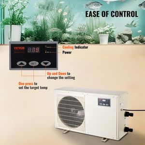 Compresor de Agua Silencioso de 1.5 HP para Acuarios Hidropónicos de 500 Galones (1892 L) de Agua Dulce/Salada - Product Image 5