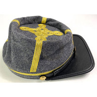 Nuevas gorras Kepi alemanas tradicionales de mezcla de lana para colección de disfraces y eventos. Gorras Kepi alemanas.