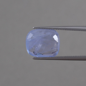 Saphir bleu en vrac |   Émeraude naturelle certifiée IGI de qualité AAA, taille coussin 13x11mm, 7,03 carats, traitée à l'huile, pour la fabrication de bijoux légers - Product Image 3
