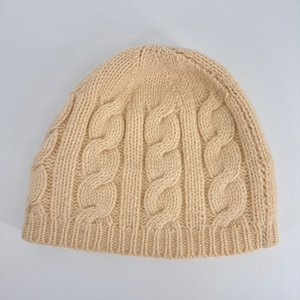 Odm OEM thiết kế hợp thời trang unisex mùa đông trượt tuyết Beanie <span class=keywords><strong>Hat</strong></span> 100% cotton mềm dày Chunky Cáp Jacquard đan cho du lịch - Product Image 2