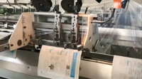 Nouvelle Agrafeuse Semi-Automatique Robuste avec Alimentation Automatique et Collecteur de Points pour Reliure de Magazines 750W Garantie 1 An