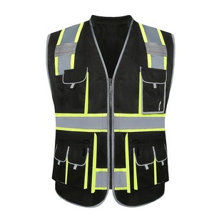 เสื้อกั๊กนิรภัยหรูหรา OARH INT INDUSTRY MAS-1735 2026 ขายส่งแบบกำหนดเอง สะท้อนแสงสำหรับงานอุตสาหกรรม มีหลายกระเป๋า มองเห็นได้ชัดเจน ผลิตจากผ้าฝ้าย 100% - Product Image 1