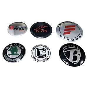 Premium Customized Metal Nameplates with Silk Screen Printing Round Self-Adhesive Badges for Decoration Branding & Gifts - Product Image 2