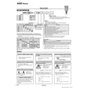 SMC Pneumatics Micro Séparateur de Brume Modèle AMD450C-06B-R - Product Image 1