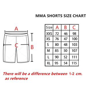Shorts MMA unisexes de haute qualité en tissu extensible polyester/coton, séchage rapide, respirant, léger, vêtements de mode pour les combats UFC - Product Image 6