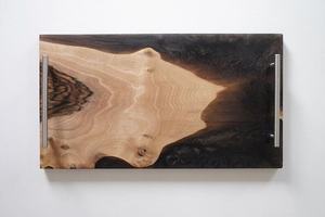 Bandeja para manualidades de resina de madera cuadrada negra con estilo religioso para decoración del hogar, alojamiento de bodas y fiestas, regalo de gran oferta - Product Image 6