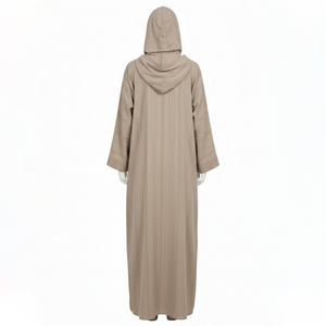 Abaya Islámica de Lujo 2026, Satén 100% Seda, Manga Larga, Modesta, para Mujeres Musulmanas, Venta al Por Mayor, Mejores Precios - Product Image 5