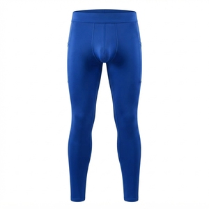 Leggings Deportivos de Cintura Media para Mujer, de Secado Rápido, para Invierno, Elásticos, de Nailon y Spandex, para Yoga, Tenis, Gimnasio, con Logotipo Personalizado - Product Image 3