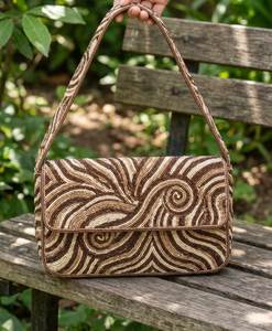 Handcrafted Designer <b>Storage</b> Bag <b>Seed</b> Beaded Handbag Evening Clutch Purse Women Shoulder Bag Fashion Party Wedding Crossbody Bag - Product Image 1