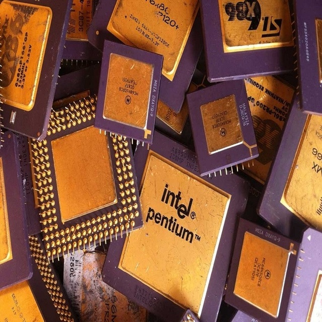 Electronic CPU Ceramic Scrap Pieces For Recycling Businesses With Suitable Components For Electronic Scrap Processing