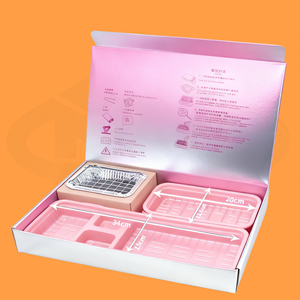 Printon Customized Recyclable Kraft Corrugated Sandwich Hot <strong>Dog</strong> Toast Packing Box with Magnetic Closure Drawer Packaging - Product Image 5
