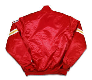 เสื้อแจ็คเก็ตแฟชั่นคุณภาพดีที่สุด แบบขายส่ง ผ้าไหมซาตินสุดหรู สำหรับทุกเพศ แบบสั่งทำพิเศษ สไตล์เบสบอล วาร์ซิตี้ - Product Image 2