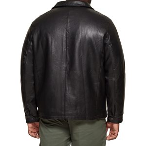 Chaqueta de Cuero para Hombre a Precio de Mayoreo, Chaquetas de Cuero Genuino para Hombre en Colores Sólidos, Cómodas y con Movimiento Libre - Product Image 2