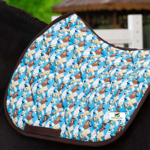Tapis de selle pour chevaux de haute qualité, tapis de selle Cash Money, sublimation, excellente qualité, tapis de selle pour l'équitation, usage polyvalent - Product Image 1