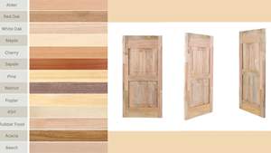 Portes Intérieures en Bois Massif Haut de Gamme pour Chambres, Salons et Intérieurs de Maison – Élégantes et Durables - Product Image 2