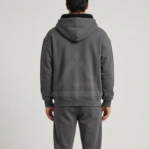 Modern <b>Sherpa</b> Hoodies Casual Pullover Hoodie With Warm <b>Sherpa</b> Interior Durable Stitching Comfortable Wear And Fashion Look - Product Image 4