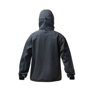 Chaqueta de Pesca Impermeable de Alta Calidad con Protección UPF 50, Transpirable, para Pesca con Mosca, Personalizada para Hombre, Negra Encerada - Product Image 2