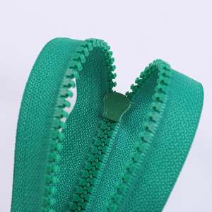 Hot Selling Auto Lock Decorative Resin <b>Zippers</b> Open-End for Clothing, Coats, Bags & Shoes - Product Image 2