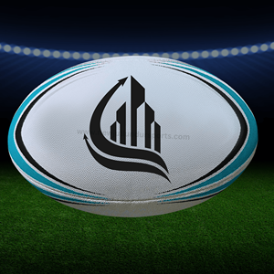 Ballon de rugby officiel taille 5, ballon d'entraînement professionnel, logo personnalisé, ballon de rugby union, cuir PU, vente en gros, équipement en vrac - Product Image 3