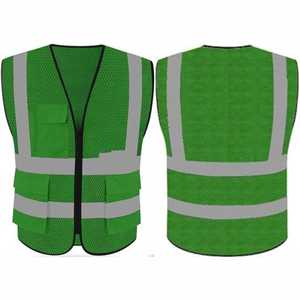 Gilet de sécurité haute visibilité de classe 2, imperméable et réfléchissant, avec logo personnalisé et design multi-poches - Product Image 4