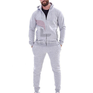 Customized Winter Streetwear Full Face Hoodie Flare <b>Pant</b> Tracksuit Side Pockets Polyester/Nylon Men Solid Breathable Casual - Product Image 1