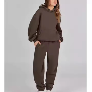 Nouveau service OEM – Survêtements unisexes à capuche grande taille 2-en-1, décontractés, chauds et respirants, pour l'hiver, style urbain personnalisé de haute qualité - Product Image 1