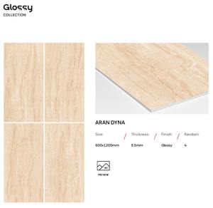 Carreaux anciens de haute qualité 600x1200mm, carreaux de sol brillants antidérapants en porcelaine, carreaux de sol en céramique pour salle de bain et balcon - Product Image 2