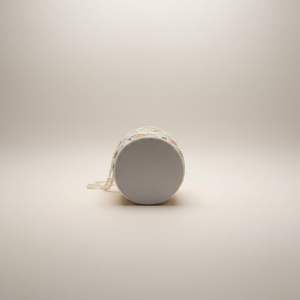 Sac Potli en velours pliable avec poignée en perles brodées - Product Image 3