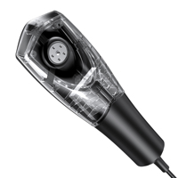 Microphone de streaming professionnel avec connexion USB, éclairage RGB, réduction du bruit, support pour podcast, jeux et enregistrement vocal