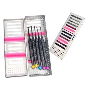 Ensemble de periotomes de luxe Bernard, 5 pièces, en acier inoxydable, certifié CE, outils dentaires professionnels de précision manuels, chirurgicaux, par Dentavex - Product Image 1