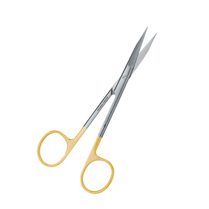Ciseaux chirurgicaux de précision Goldman Fox Perma Sharp en vente flash pour les procédures dentaires et médicales - Product Image 2