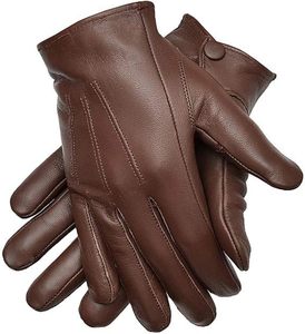Gants en cuir de haute qualité pour femmes, gants de mode en cuir doux pour l'hiver - Product Image 6
