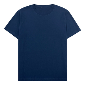 T-shirt basique unisexe décontracté à manches courtes en coton pur 180G avec finition brillante, logo brodé personnalisé, fabrication OEM en Chine par BD - Product Image 4