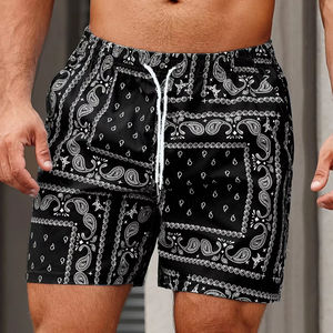 Shorts de plage vintage à fleurs 3D pour enfants, shorts décontractés pour les vacances à Hawaï, shorts d'été légers à séchage rapide, shorts tendance pour garçons - Product Image 1